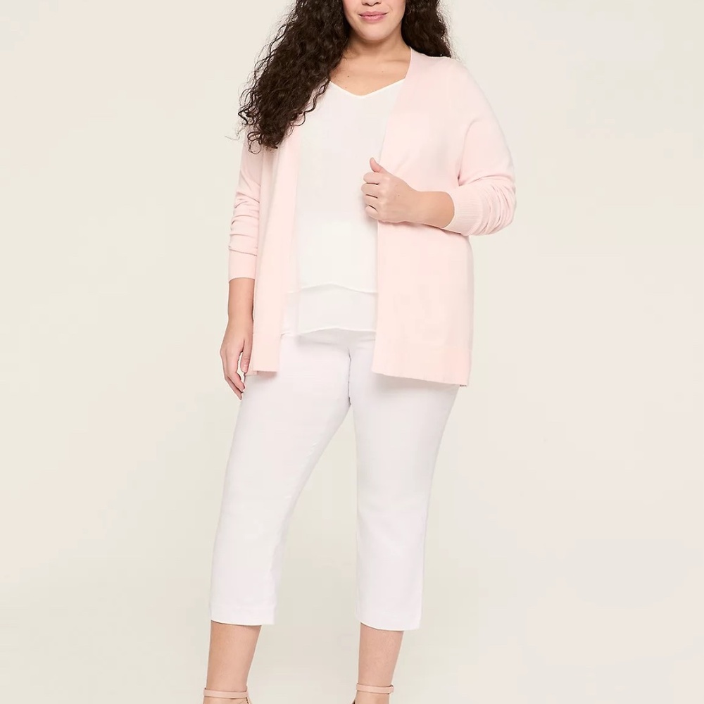 π Cozy Pink Open-Front Cardigan β Size 26/28 π - Picture 3 of 6
